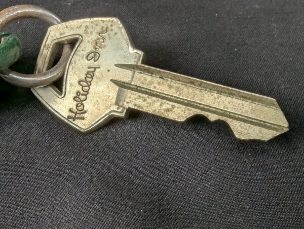 Vintage Ramada Inn Cleveland Ohio Hotel Room Key and Plastic Identification Fob