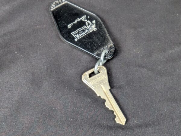 Vintage Ramada Inn Cleveland Ohio Hotel Room Key and Plastic Identification Fob