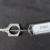 Vintage Winfield Hotel Seoul Korea Metal Key with Attached Plastic Luggage Tag