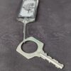 Vintage Winfield Hotel Seoul Korea Metal Key with Attached Plastic Luggage Tag