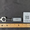 Vintage Winfield Hotel Seoul Korea Metal Key with Attached Plastic Luggage Tag