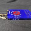 Vintage Taipei Hilton Hotel Room Key and Fob 1970s-1980s Acrylic Metal Keychain