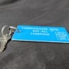 Vintage Cambridgeshire Hotel Bar Hill Room Key and Blue Eaton Identification Tag