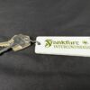 Vintage Frankfurt Intercontinental Hotel Room Key and Fob Metal Key Plastic Fob