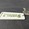 Vintage Frankfurt Intercontinental Hotel Room Key and Fob Metal Key Plastic Fob