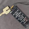 Hotel Room Key with Plastic Tag and Metal Key Attachment Vintage Collectible