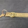 Vintage Hyatt Regency Hong Kong Hotel Room Key with Chicago Lock Co Brass Fob