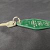 Vintage Holiday Inn Oakland Hotel Room Key with Plastic Fob W.W. Wilcox Mfg Co