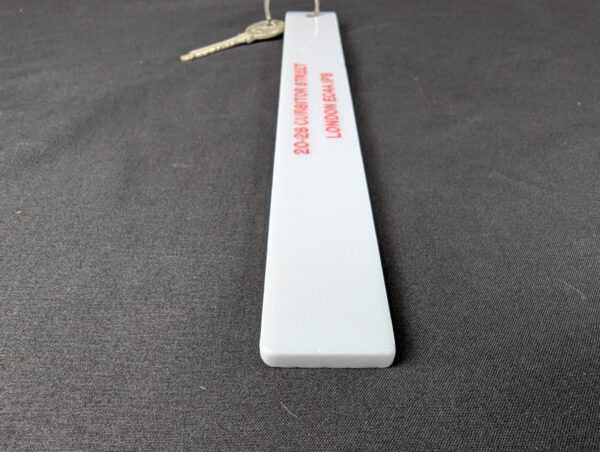 Vintage Centre Hotels London Hotel Room Key and Yale Metal Fob Accessory Good
