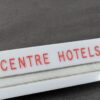 Vintage Centre Hotels London Hotel Room Key and Yale Metal Fob Accessory Good