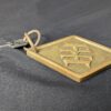 Vintage Hotel Room Key with Brass Fob Decorative Metal Collectible Antique Style