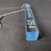Vintage Shiba Park Hotel Room Key with Acrylic Fob GOAL Metal Blade Collectible