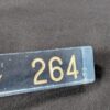 Vintage Shiba Park Hotel Room Key with Acrylic Fob GOAL Metal Blade Collectible