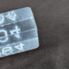 Vintage Shiba Park Hotel Room Key with Acrylic Fob GOAL Metal Blade Collectible