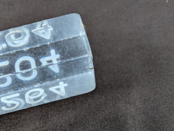 Vintage Shiba Park Hotel Room Key with Acrylic Fob GOAL Metal Blade Collectible