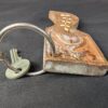 Yale Hotel Room Key Fob with Metal Key Vintage Wooden Tag Accessory Collectible