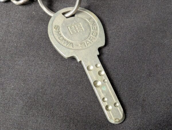 Vintage Hyatt Regency Seoul Hotel Room Key with Acrylic Keychain Showa-Sargent