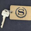 Vintage Sheraton-Heathrow Hotel Room Key and Metal Fob Collectible Memorabilia