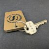 Vintage Sheraton-Heathrow Hotel Room Key and Metal Fob Collectible Memorabilia