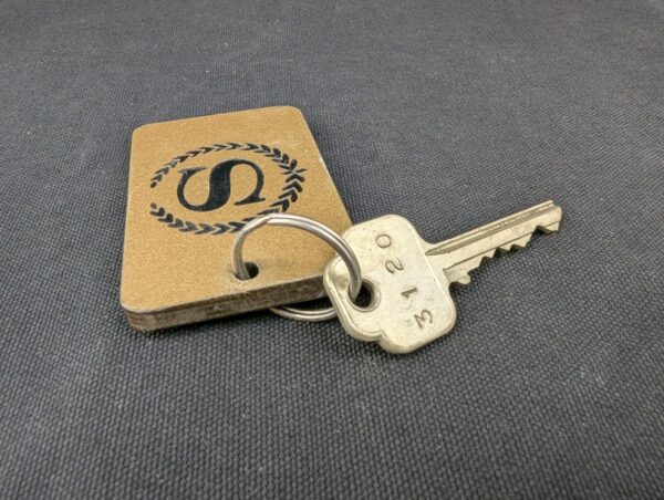 Vintage Sheraton-Heathrow Hotel Room Key and Metal Fob Collectible Memorabilia