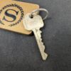 Vintage Sheraton-Heathrow Hotel Room Key and Metal Fob Collectible Memorabilia