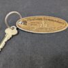 Vintage Chateau Commons Melbourne Hotel Room Key and Lockwood Metal Fob Colle...