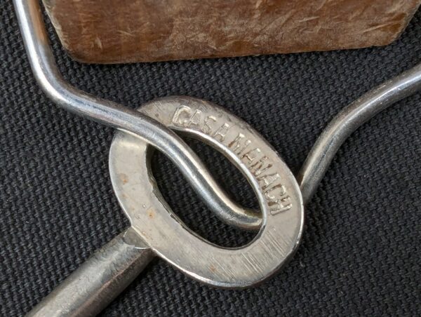 Casa Menach Hotel Room Key with Wooden Fob Vintage Collectible Keyring Accessory