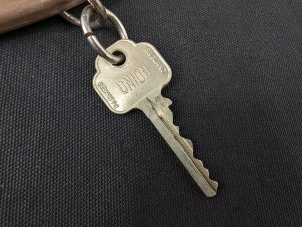 MY Hotel Room Key and Fob Union Parkes Plastic Keychain Collectible Memorabilia