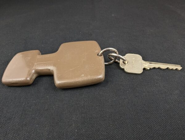 MY Hotel Room Key and Fob Union Parkes Plastic Keychain Collectible Memorabilia