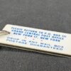 Vintage New York Grand Central Post Office Hotel Room Key Tag Pre-1963 Era Good