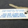 Vintage New York Grand Central Post Office Hotel Room Key Tag Pre-1963 Era Good