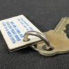 Vintage New York Grand Central Post Office Hotel Room Key Tag Pre-1963 Era Good