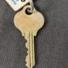 Vintage New York Grand Central Post Office Hotel Room Key Tag Pre-1963 Era Good