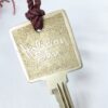 Vintage Holiday Inn Hotel Room Key with Tassel 1970s-1980s Metal Collectible