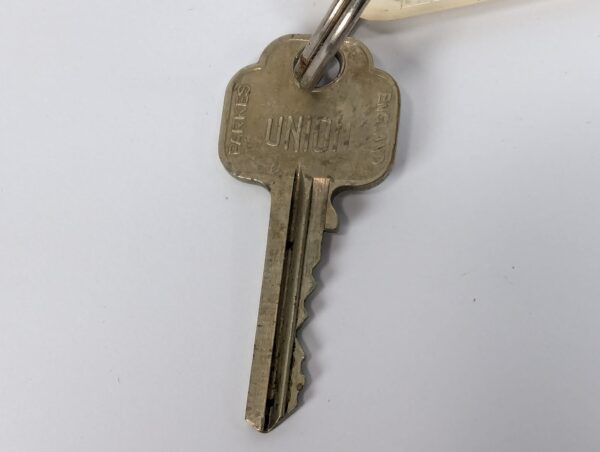 Vintage Copthorne Hotel London Gatwick Room Key with Branded Union Plastic Fob