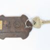 Vintage Sheraton-Hong Kong Hotel Room Key and Fob Metal Tag Number 1540 Colle...