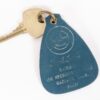 Vintage Royal Inn of Oakland Hotel Room Key with Plastic Fob Collectible Memo...