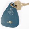 Vintage Royal Inn of Oakland Hotel Room Key with Plastic Fob Collectible Memo...