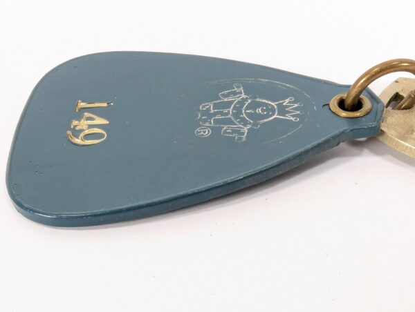 Vintage Royal Inn of Oakland Hotel Room Key with Plastic Fob Collectible Memo...