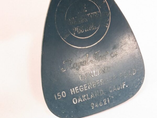 Vintage Royal Inn of Oakland Hotel Room Key with Plastic Fob Collectible Memo...