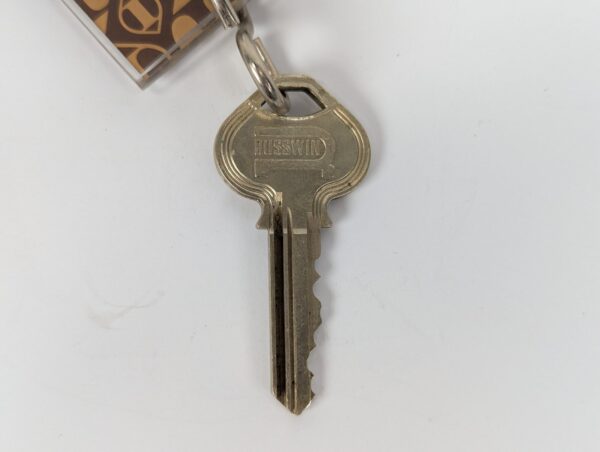 Vintage Maui Inter-Continental Wailea Hotel Room Key & Acrylic Keychain 1970s
