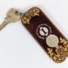 Hotel Bali Beach An Inter-Continental Hotel Room Key with Keychain Vintage So...