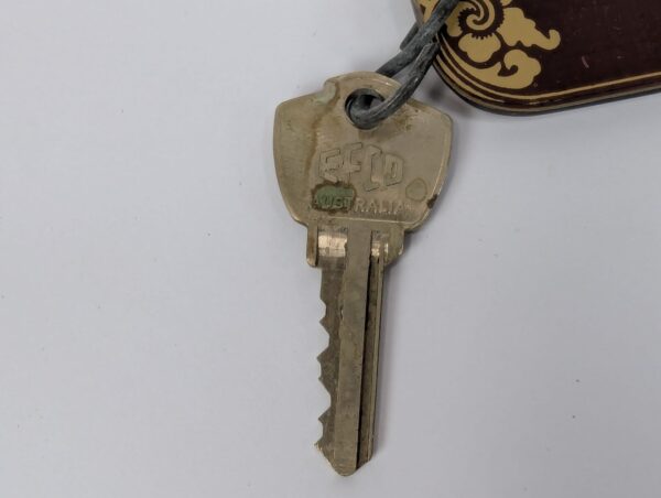 Hotel Bali Beach An Inter-Continental Hotel Room Key with Keychain Vintage So...
