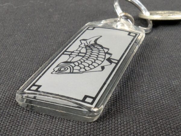 Vintage 1980s Seoul Korea X-Key Hotel Room Key with Identification Tag Metal