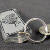 Vintage 1980s Seoul Korea X-Key Hotel Room Key with Identification Tag Metal