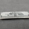 Vintage 1980s Seoul Korea X-Key Hotel Room Key with Identification Tag Metal