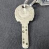 Vintage 1980s Seoul Korea X-Key Hotel Room Key with Identification Tag Metal