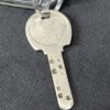 Vintage 1980s Seoul Korea X-Key Hotel Room Key with Identification Tag Metal