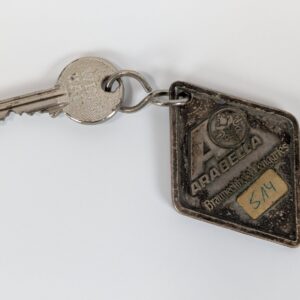 Arabella Brauneckhotel Lenggries Hotel Room Key with Metal Fob Winkhaus Enzinger