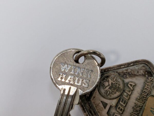 Arabella Brauneckhotel Lenggries Hotel Room Key with Metal Fob Winkhaus Enzinger